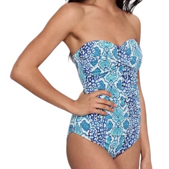 La Blanca One Piece Swimsuit Size 6 - Picture 2 of 11